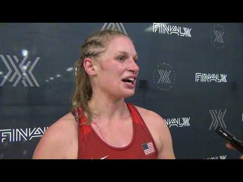 Erin Clodgo, Final X champion at 72 kg in women's freestyle