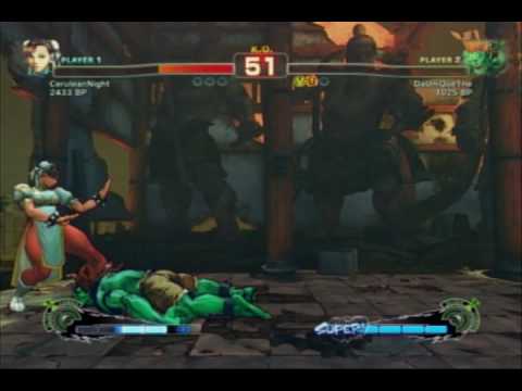Super Street Fighter IV (PS3) -- Ranked Match -- Chun-Li vs Blanka - Still Alive