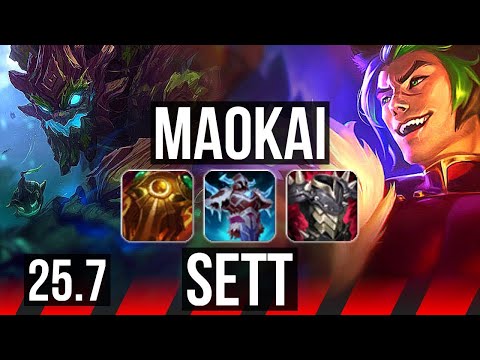 MAOKAI vs SETT (TOP) | KR Master | 25.7