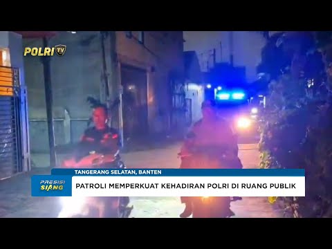 POLSEK KELAPA DUA POLRES TANGSEL GELAR PATROLI GUYUB WARGA JAGA KAMPUNG