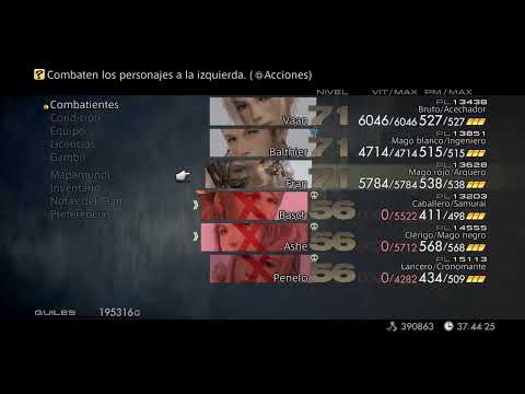 Final Fantasy XII The Zodiac Age. Episodio 21: Meseta de Chiita y Palacio subterráneo de Sochen