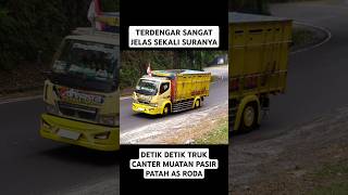Download lagu Truk Canter Muatan Pasir Patah As Roda #trukcanter #trukpasir #tanjakanbatununggul mp3