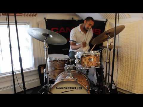 [CANOPUS / カノウプス] Darrian Douglas Plays CANOPUS Ash Series Drum Kit