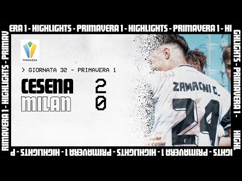 [Primavera 1] Cesena - Milan: 2-0