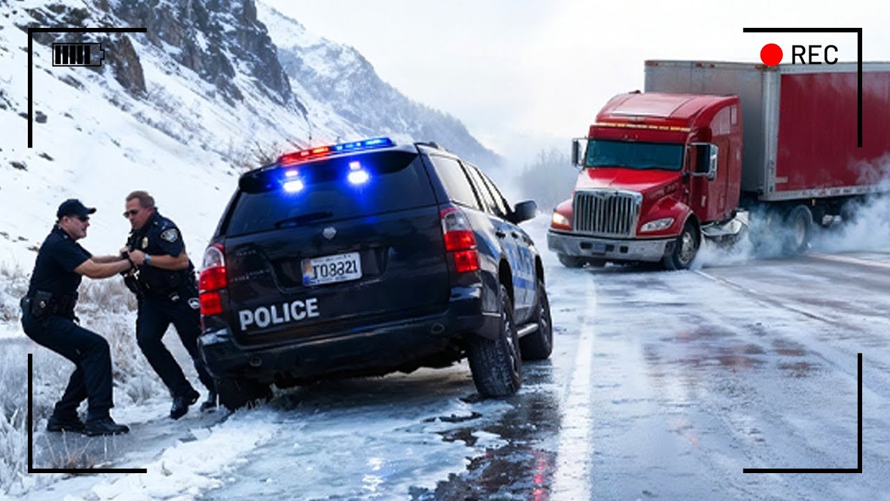 سائقون يستهينون بالثلوج، و العواقب كانت وخيمة