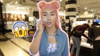 FULL FACE Using Sephora Tester Makeup!? | Nikita Dragun