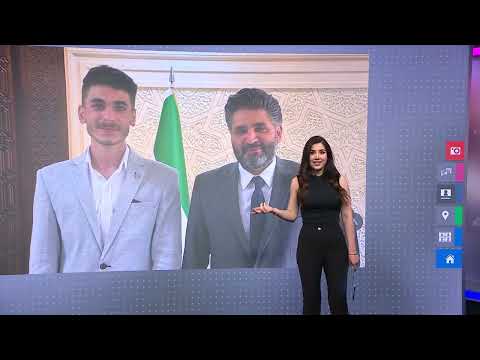 شاب سوري يقود حملة تشجير وتنظيف في حلب