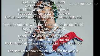 Rich The Kid- Racks Today Lyrics