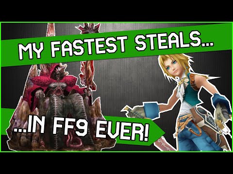 Check out this CRAZY steal success with the Hades Boss in Final Fantasy 9! Not had this before!