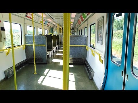 On Board an Irish Rail 8520 Class Dart Train - Shankill to Bray