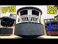WORLDS BIGGEST 12 SUBWOOFER 7500 Watts RMS FULL TILT Review