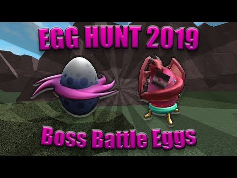 How To Get The Final Boss Eggs Roblox Egg Hunt 2019 How Infinitube - 