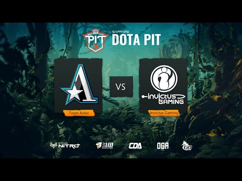 Team Aster vs Invictus Gaming | SAPPHIRE OGA Dota PIT China Season 5 TIEBREAKERS (BO1) | - Game 1