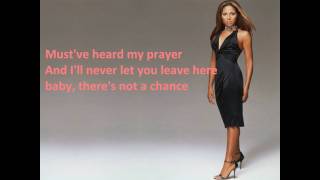 Toni Braxton -  Not a chance (lyrics on screen)