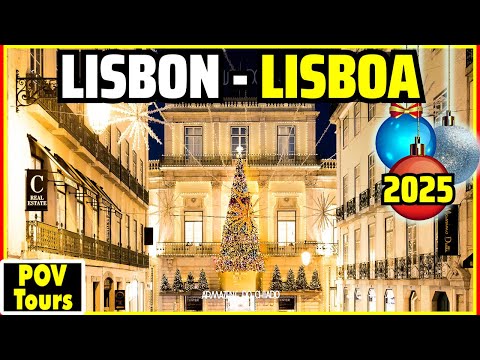 The Start of Christmas in Downtown Lisbon | Armazéns Chiado