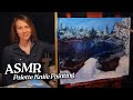 ASMR Palette Knife Painting Sparkling Frozen Pond Soft Spoken 2 Hours