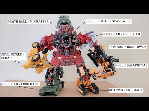 Aoyi Mech & DD KO Studio Series Devastator - Indonesia Review and Transform