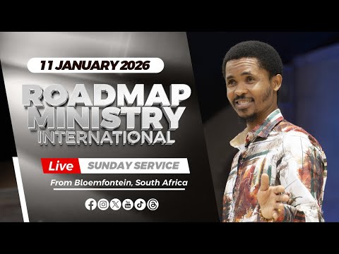 Roadmap Ministry International LIVE Sunday Service with Apostle David - 11.01.2026