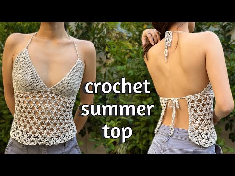 Crochet Summer Top Tutorial