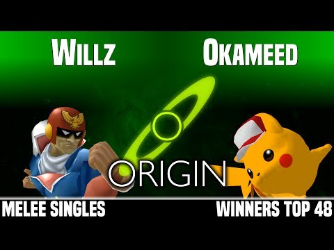 Origin - LC | Willz (Captain Falcon) vs Okameed (Pikachu) - MELEE SINGLES - WINNERS TOP 48