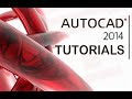 AutoCAD 2014 3D Render And Text Tutorial COMPLETE