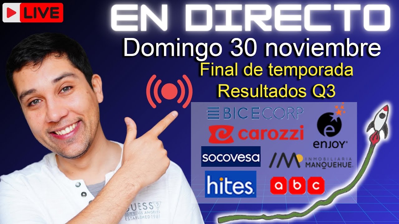 Fin de temporada de resultados Q3 en vivo!!!