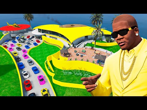 MELHOREI A MANSÃO OCTILIONÁRIA DO FRANKLIN NO GTA 5!!!