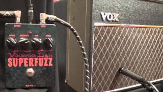 Video thumbnail for Voodoo Lab Superfuzz by StompCentraldotcom