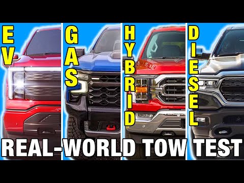 2022 Ford F-150 Lightning TOW TEST!