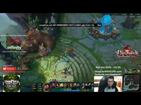 LOL LMHT Trâu cày thuê  -cứ tưởng nó còn sống :v bá đạo vl