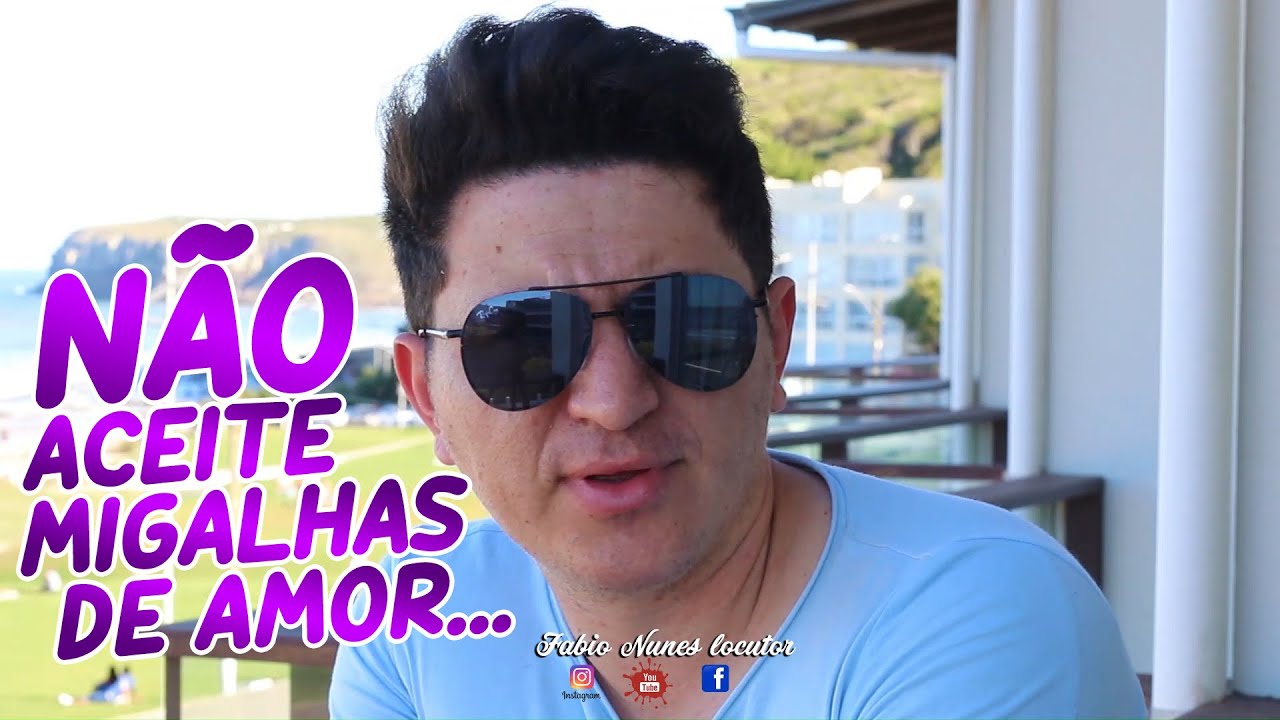 JAMAIS ACEITE MIGALHAS DE AMOR, ISSO NÃO É SER FRACA MAS É TER AMOR PRÓPRIO I FABIO NUNES