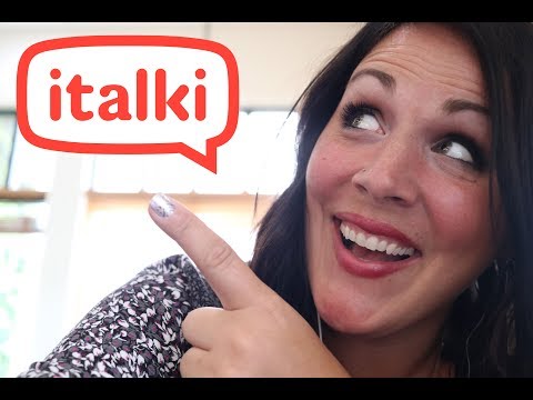 Meu site FAVORITO para aprender outro idioma | iTalki | CC in English