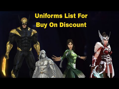 July Uniforms Discount in 2023 Guide And important Discussion About it - Marvel Future Fight