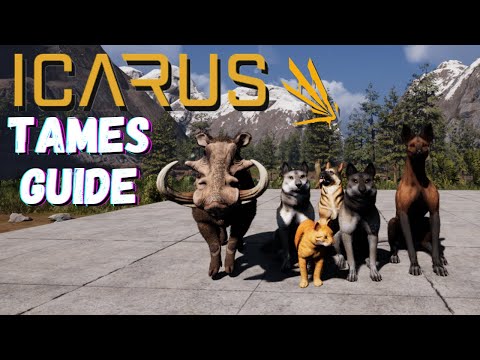Complete Icarus Tame Guide – How to Get & Use All Pets (Wolves, Dogs, Boars, Hyenas & More)