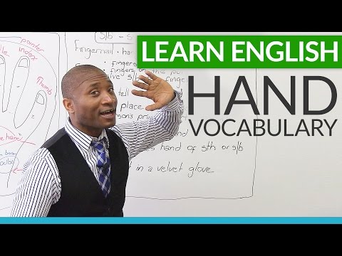 英語を学ぶ - HANDSに関する語彙や表現を学ぶ (Learn English - Vocabulary and expressions about HANDS)