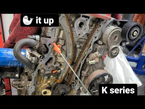 R X K 8 ATE : How To Seal a K series Timing Cover with gasket maker rtv silicone