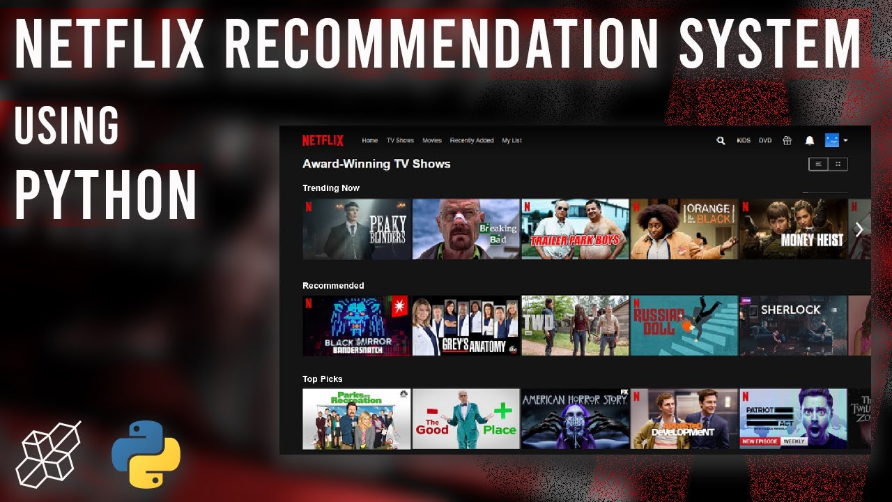Build A Netflix Recommendation Movie System Using Python | Tutorial For Beginners |  AISciences.io