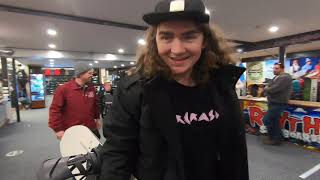 Dune Rats go snowboarding and get gear from Rhythm Snowboard shop 2020