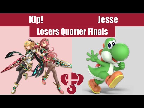 TUB 8/26/22 LOSERS QUARTER FINALS - Kip! (Pyra/Mythra, Byleth) Vs. Jesse (Yoshi)