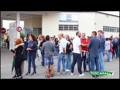 2017-09-14 FIRENZE - GINORI, PRESIDIO LAVORATORI CONTRO LE BANCHE