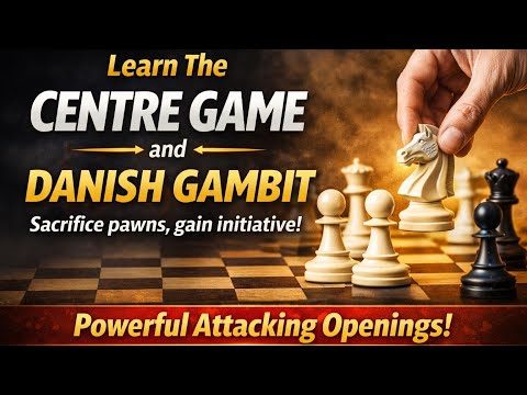 Sviluppo rapido, attacco precoce: Centro e Gambetto Danese! #scacchi #gambittodanese #shatranj64