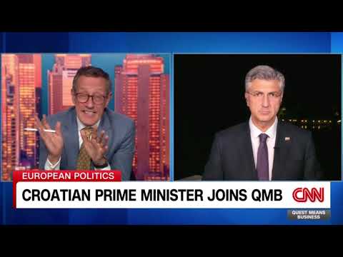 Croatian Prime Minister Andrej Plenković on its new pipeline ...