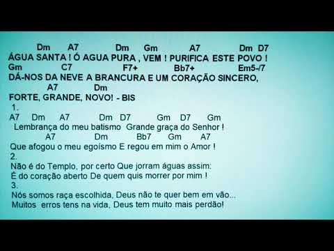Água santa - Louvemos