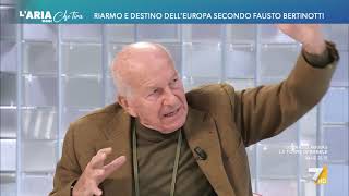 Zelensky in versione 'cameriera' di Trump e Putin, Fausto Bertinotti: "Il mondo dei potenti è ...