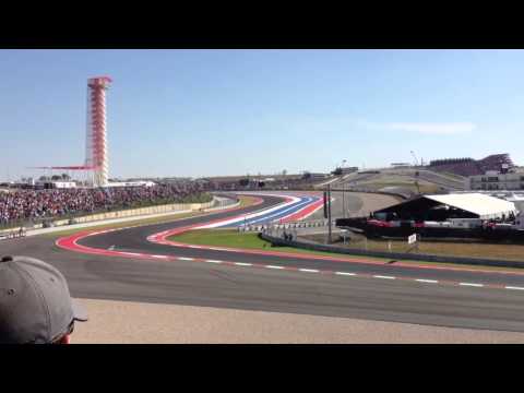 Circuit of the Americas Start view turn 19