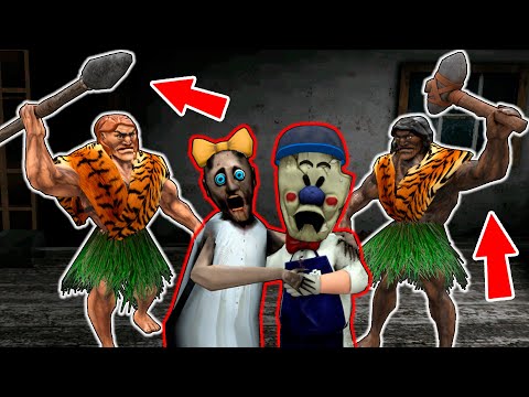 baby Granny, Ice Scream, Piggy vs Cave People - funny horror school animation (p.41)