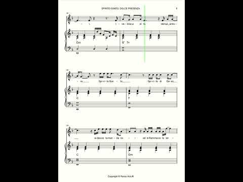 Spirito Santo dolce presenza TENORI