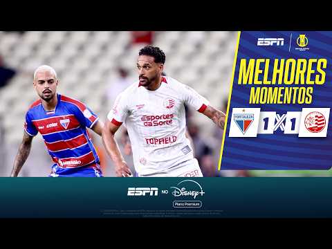 Gols e melhores lances de Fortaleza x Náutico
