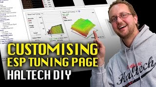 How to customise your ESP Tuning Page - Haltech DI