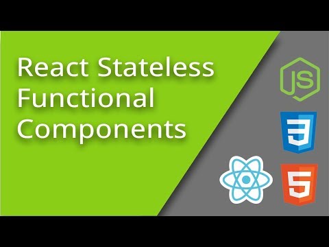 Introduction to Stateless Functional Components Episode 6